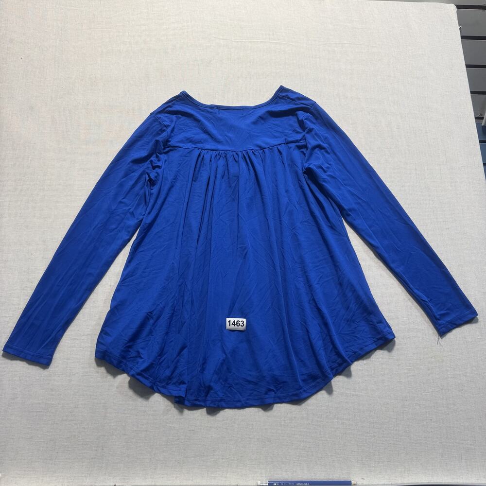 Maggie‎ Tang Blouse Women Sz S Blue Brand New